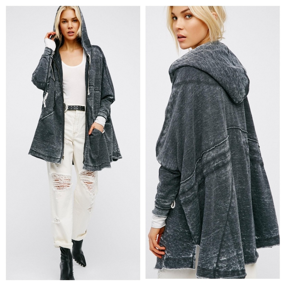 Free People Oversized Peace it Up Cardi